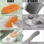 Plastic Pet Cleaning Brush - Image 3
